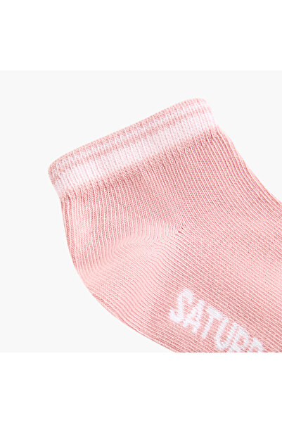 Juniors Printed Ankle Length Socks - Set of 7