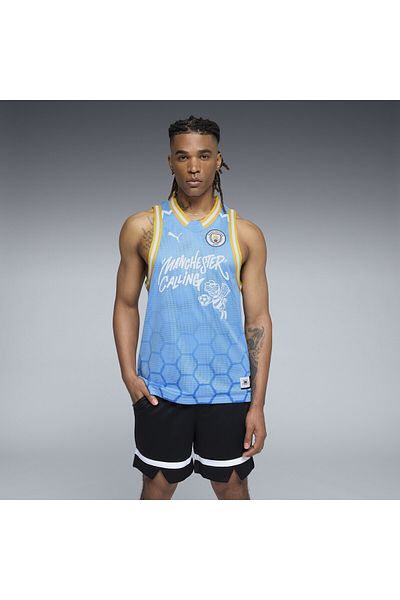 Puma Pánský basketbalový dres HOOPS x MANCHESTER CITY