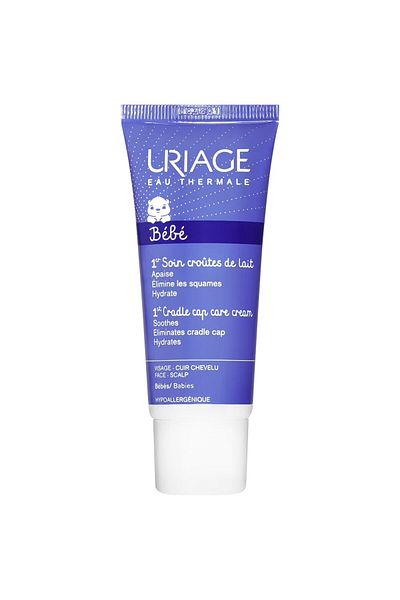 emsa Cremă hidratantă Uriage Baby, îngrijire pentru crusta de lactat, 40 ml
