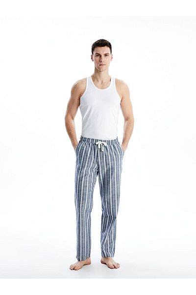 LC Waikiki Νέα σεζόν Standard Fit Ανδρικές πιτζάμες με ρίγες - S5GQ25Z8