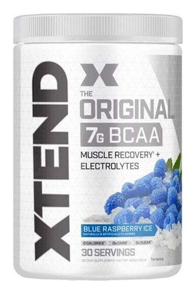Scivation Xend BCAA Nutritional Supplement (30 Servings, Blue Raspberry Ice)
