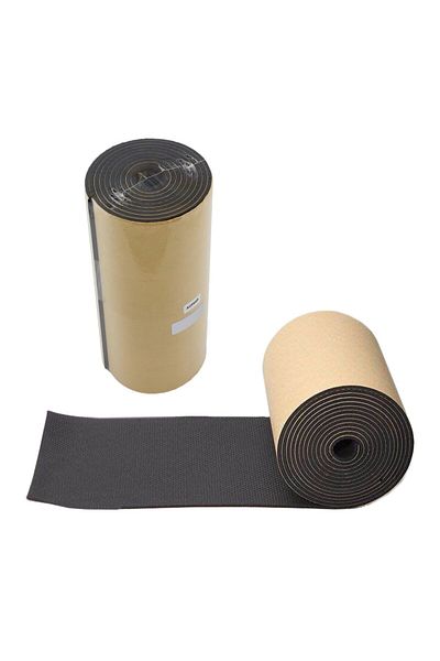 Aptel Car protection for garage, self-adhesive, black, 200x20x0.4 cm