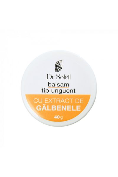 Dr. Soleil Balsam tip unguent cu extract de Gălbenele Dr. Soleil, 40g