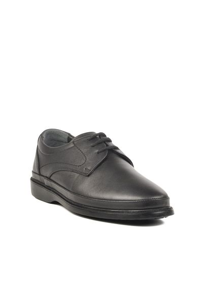 WALKWAY 4Y9110-J60 m Black Genuine Leather Men's Casual Shoes