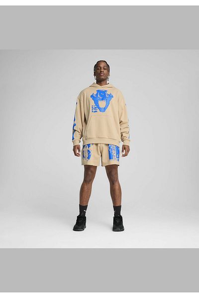 Puma Unisex basketbalové kraťasy Ancient Roars Terry