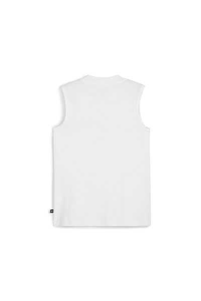 Puma Womens ESS+ PALM RESORT Sleeveless T-shirt Tank Top - White