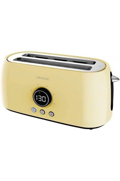 CECOTEC Prăjitor de pâine, Cecotec ClassicToast 15000, Galben