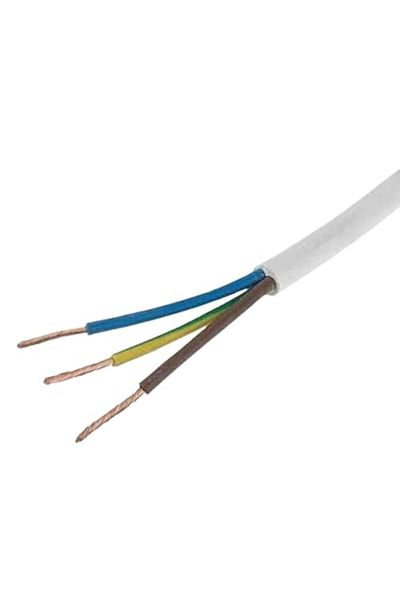 Yuwell YU WELL Electrical PVC Flexible Wire Power Cord 3 Core Extension Wire Copper Wire (1.5mm 20Meter)