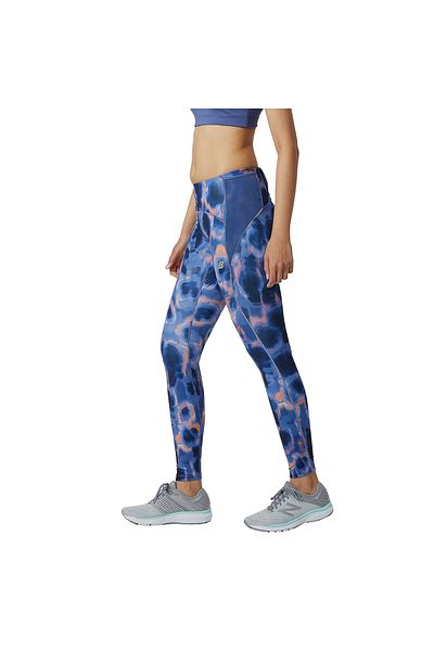 New Balance Colanți de alergare imprimați Impact Run Tight, pentru femei