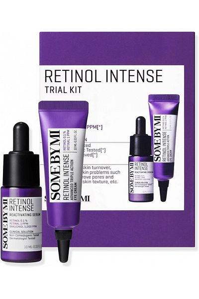 Some By Mi Retinol Intense Eye Cream and Serum 2-Pieces Trial Kit