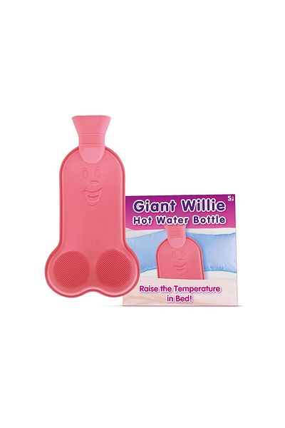 Spencer&Fleetwood Spencer & Fleetwood Willie Pink Hot Water Bottle