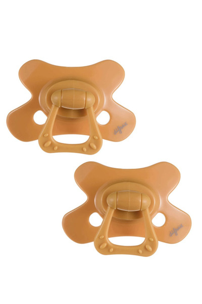 Difrax Set 2 suzete, Difrax, +6 luni, Honey