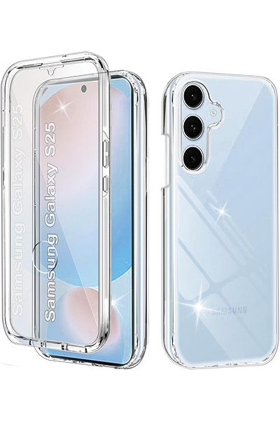 ALC MOBILE 360 case, compatible with Samsung Galaxy S25, V2 Transparent front+back