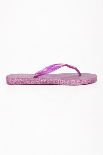 OZYO Havana Purple Glitter Flip Flops