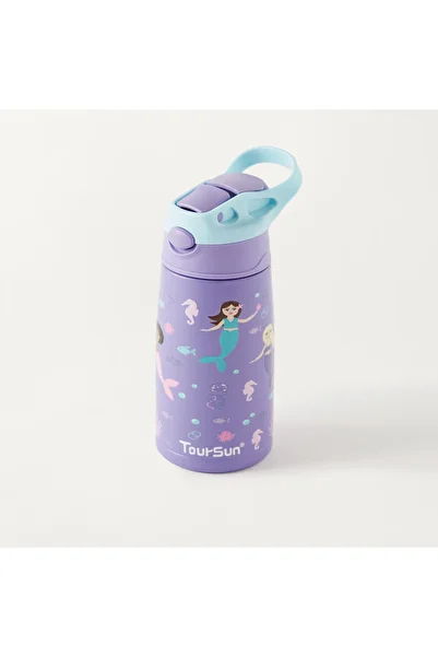 Toursun Printed Double Wall Water Bottle - 300 ml