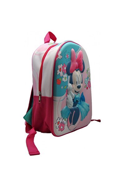 Disney Kids Euroswan School Bag, Minnie Mouse, 3D, 23 x 30 cm