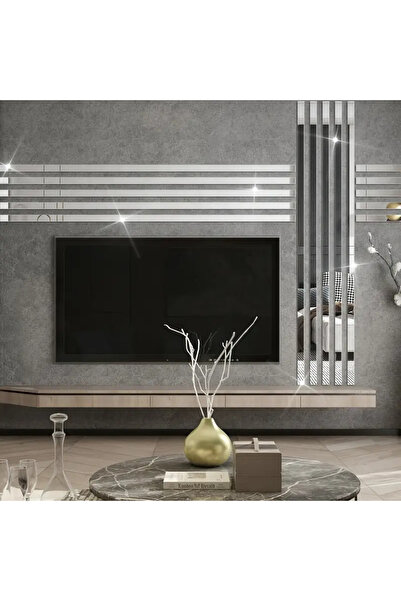 Vuslat Hediyelik Kendinden Yapışkanlı (10 Adet 5x50 Cm ) Dekoratif Duvar Çıta...