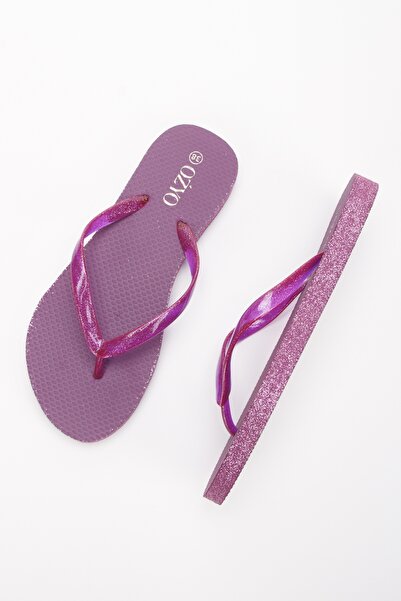 OZYO Σαγιονάρες Havana Purple Glitter