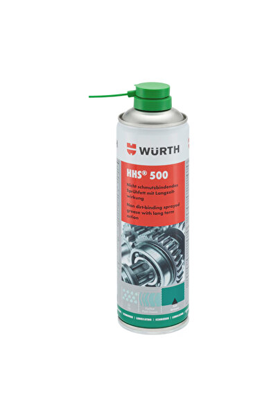 Würth HHS LUBE Dişli yağlama spreyi HHS 500-DİŞLİ YAĞLAMA SPREYİ 500ML