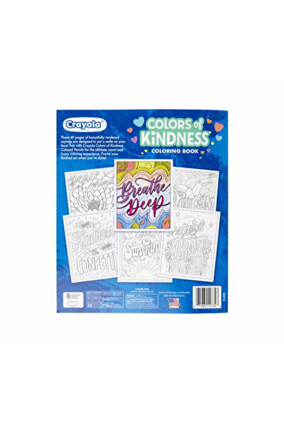 Crayola 40-Pages Colors of Kindness Coloring Book