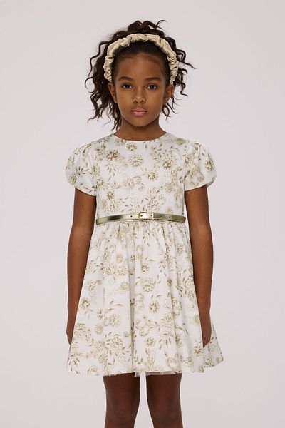 Tyess Girl Patterned Dress