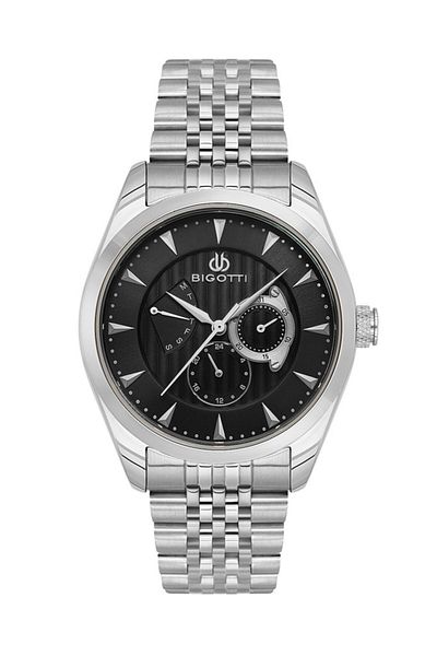 Bigotti Bg.1.10624-2 All Functions Active Steel Plated 5 Atm Water Resistant Metallic Color Men's K