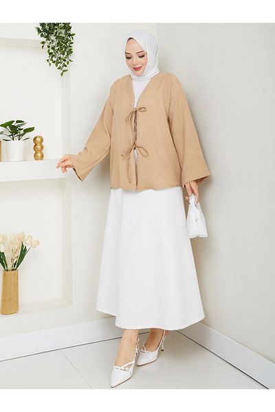 exxitcollection Women's Hijab Kimono Shirt