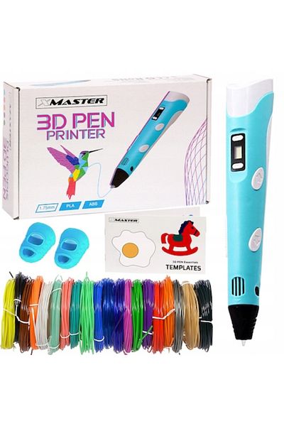 dalimag 3D Pen Set, 100m Cartridges, Blue