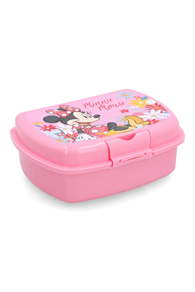 Stor صندوق ساندويتش مستطيل بلاستيكي خالٍ من مادة BPA بتصميم ميني ماوس حضري