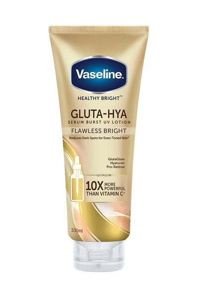 Vaseline Healthy Bright Gluta-Hya Flawless Glow Serum-In-Lotion 330 ML