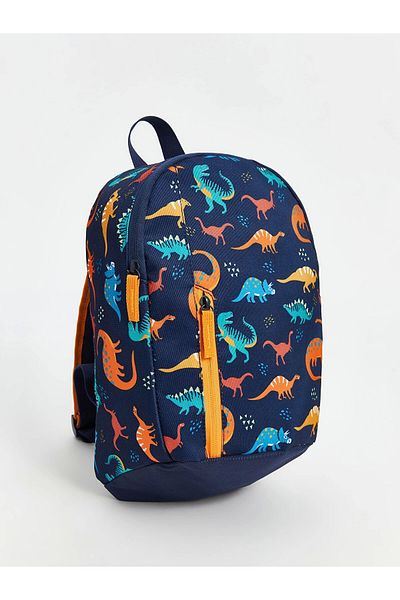 LC Waikiki Lcw Accessories Mixed Dinosaur Printed Boys Backpack