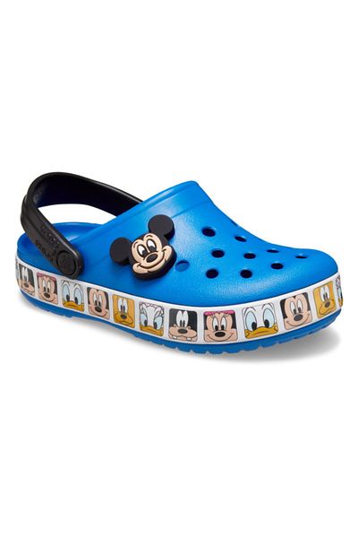 Crocs Saboți Crocs Toddler Fun Lab Disney Mickey Mouse Band Clog 20-21 EU - C5 US Albastru - Bright Cobalt