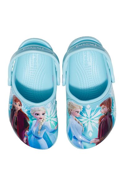 Crocs Fun Lab Disney Frozen 2 Clog Kids 34-35 EU - J3 Us Light Blue - Ice Blue