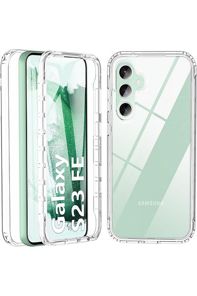 ALC MOBILE 360 case, compatible with Samsung Galaxy S23 FE, V2 Transparent front+back