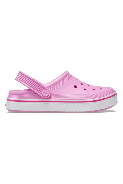 Crocs Saboți Crocs Toddler Crocband Off Court Clog 22-23 EU - C6 US Roz - Taffy Pink