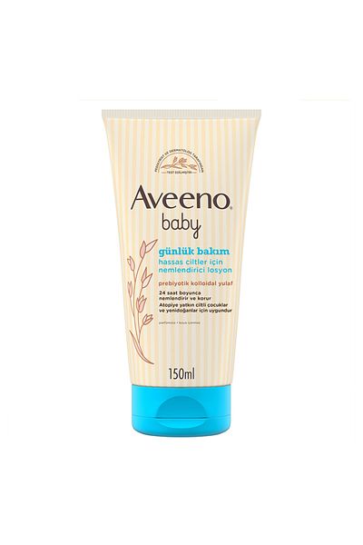 AVEENO Moisturizing Daily Lotion for Babies 150 ml - Contains Oatmeal
