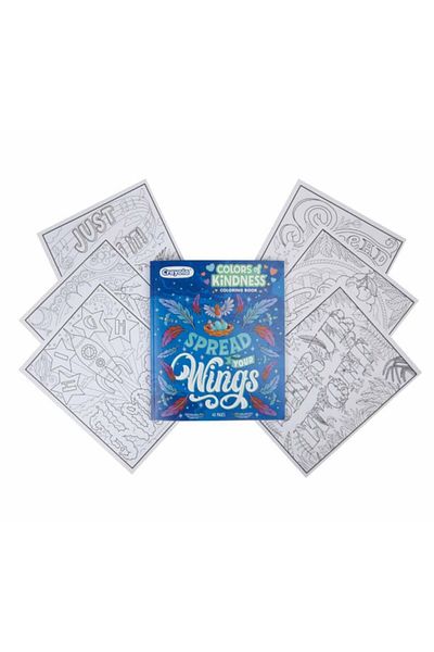 Crayola 40-Pages Colors of Kindness Coloring Book