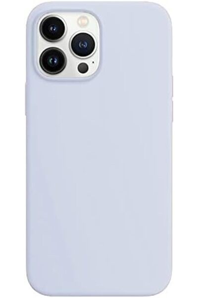 Yuwell YU WELL iPhone 13 Pro Max Silicone Protective Case Cover 6.7 inch (Cloud Blue)