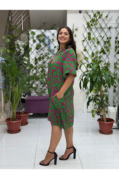 Punta Otantik Vn19139 Viscose Venice Dress