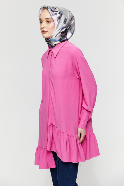 Setrms Asimetrik Oversize Tunik