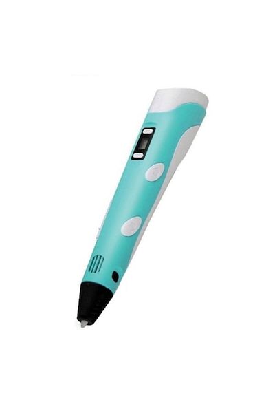 dalimag VerkGroup 3D Printing Pen with 3 Multicolor Filaments, 9m, 230V, Blue