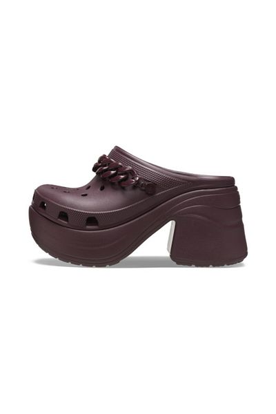 Crocs Saboți Crocs Classic Siren Chain Clog 41-42 EU - W10 US Bordo - Dark Cherry