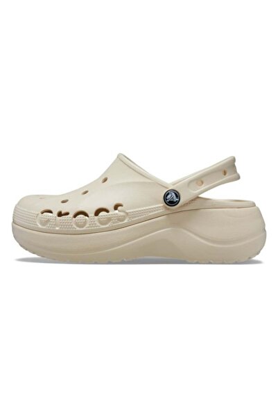 Crocs Saboți Baya Platform - Iarnă/Alb