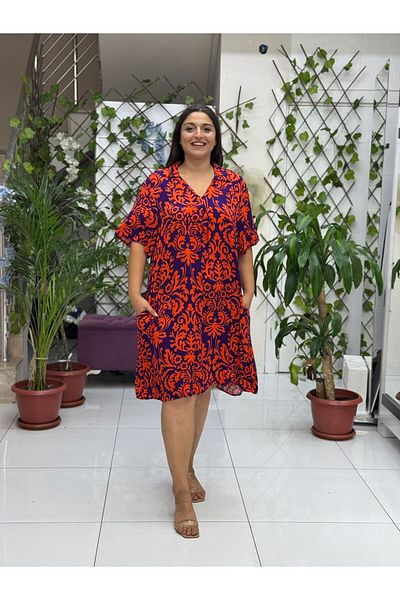 Punta Otantik Vn19136 Viscose Venice Dress