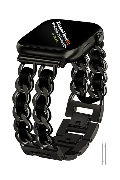 PSGT Xiaomi Redmi Watch 5 Active/Redmi Watch 5 Lite Uyumlu 22mm Lüks Paslanma...