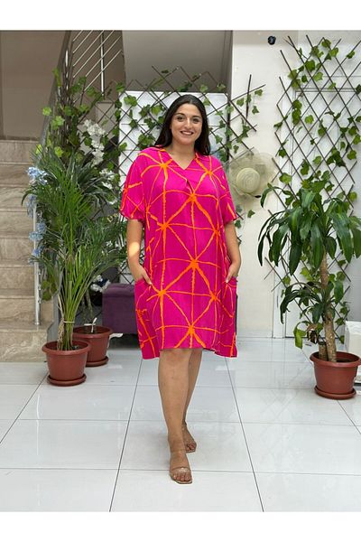 Punta Otantik Vn19115 Viscose Venice Dress