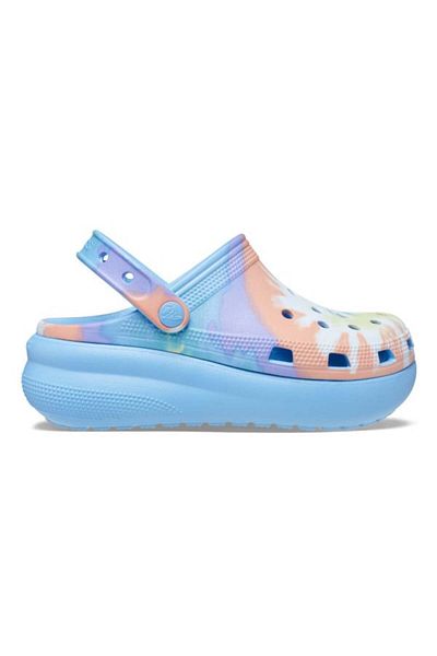 Crocs Saboți Crocs Classic Tie Dye Cutie Clog Kids 30-31 EU - C13 US Alb - Oxygen / Multi