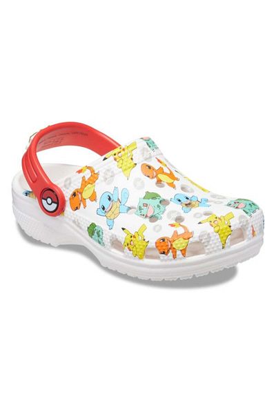 Crocs Saboti Classic Pokemon Clog Toddler 22-23 Eu - C6 Us Alb - White/multi