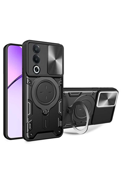 SKYDDAR INNOVATION Husă pentru Oppo A80 5G, CamGuard Pro, inel magnetic, prot...