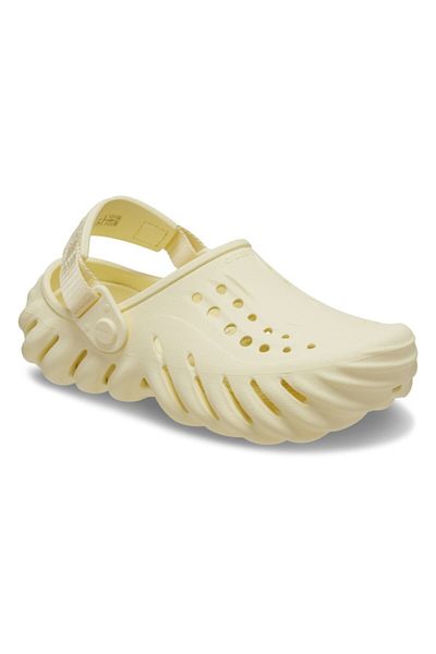 Crocs Saboti Crocs Classic Echo Clog Kids 38-39 EU - J6 US Galben - Buttercream